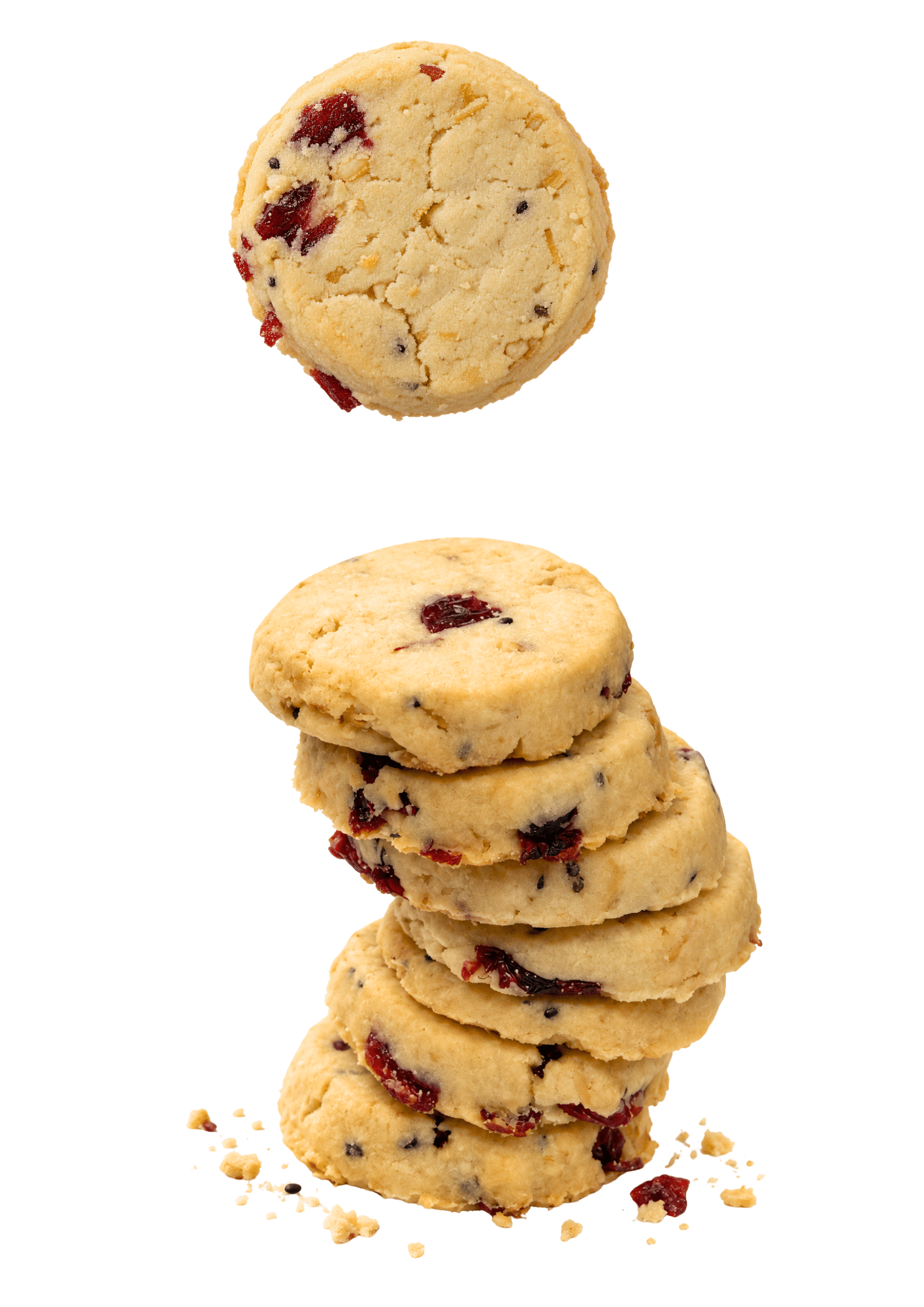 bump pregnancy cookies lemon cranberries